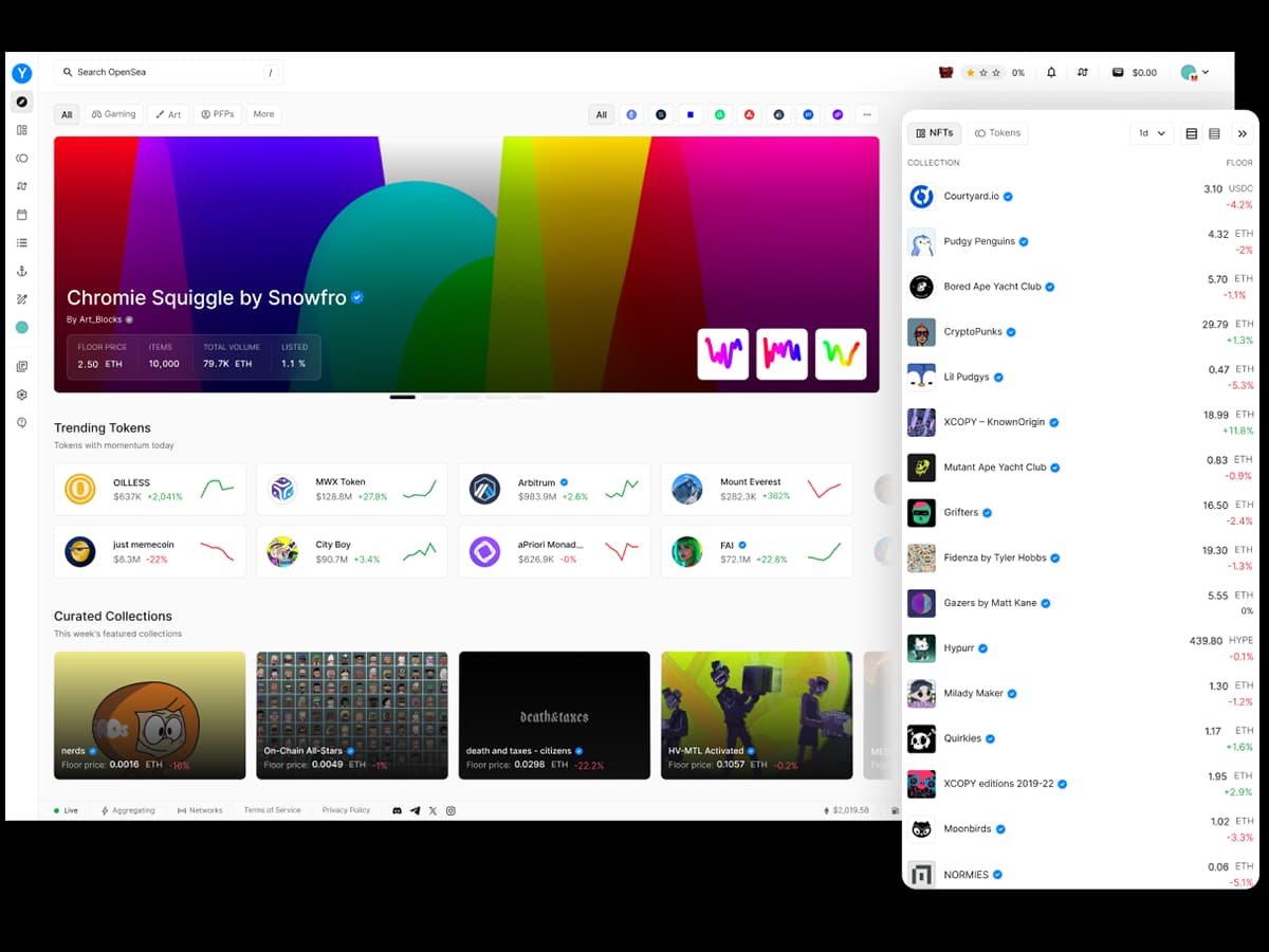 nft dashboard
