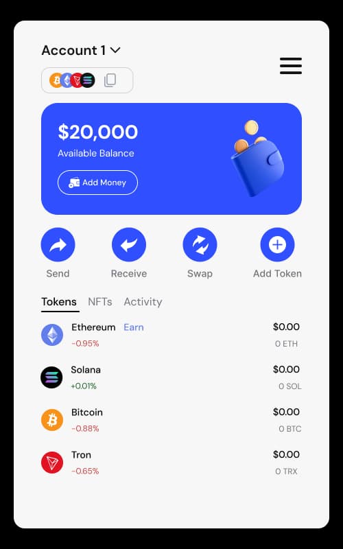 wallet home