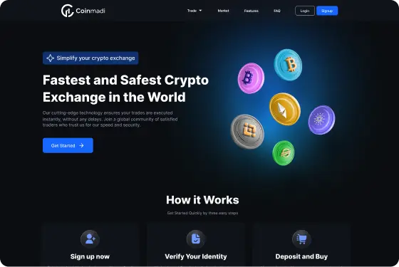 Coinmadi Crypto Exchange Platform Case Study